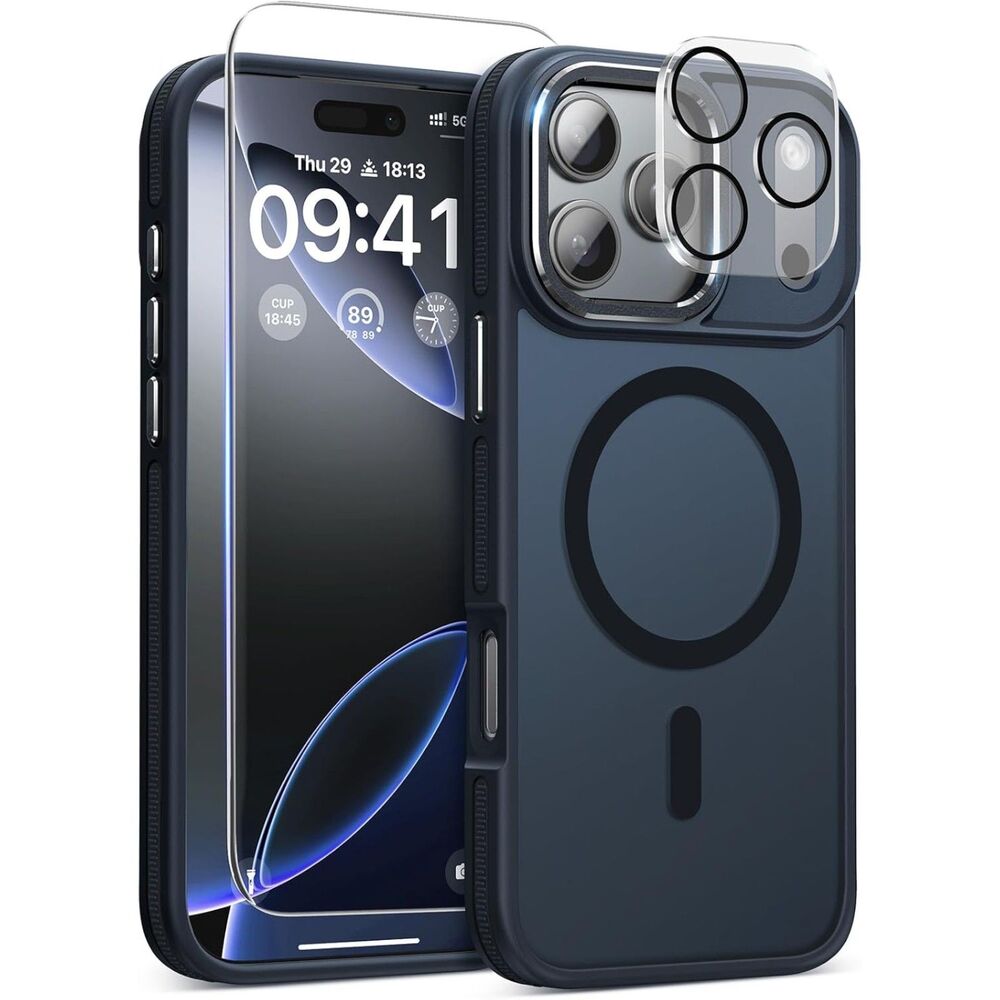 iPhone 17 Pro Matte Case, Screen Protector, Camera Cover, 20L-177PH007